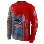 personalized ohio state buckeyes stitch scarlet hoodie best selling