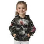 personalized oklahoma sooners camo skull hoodie best selling