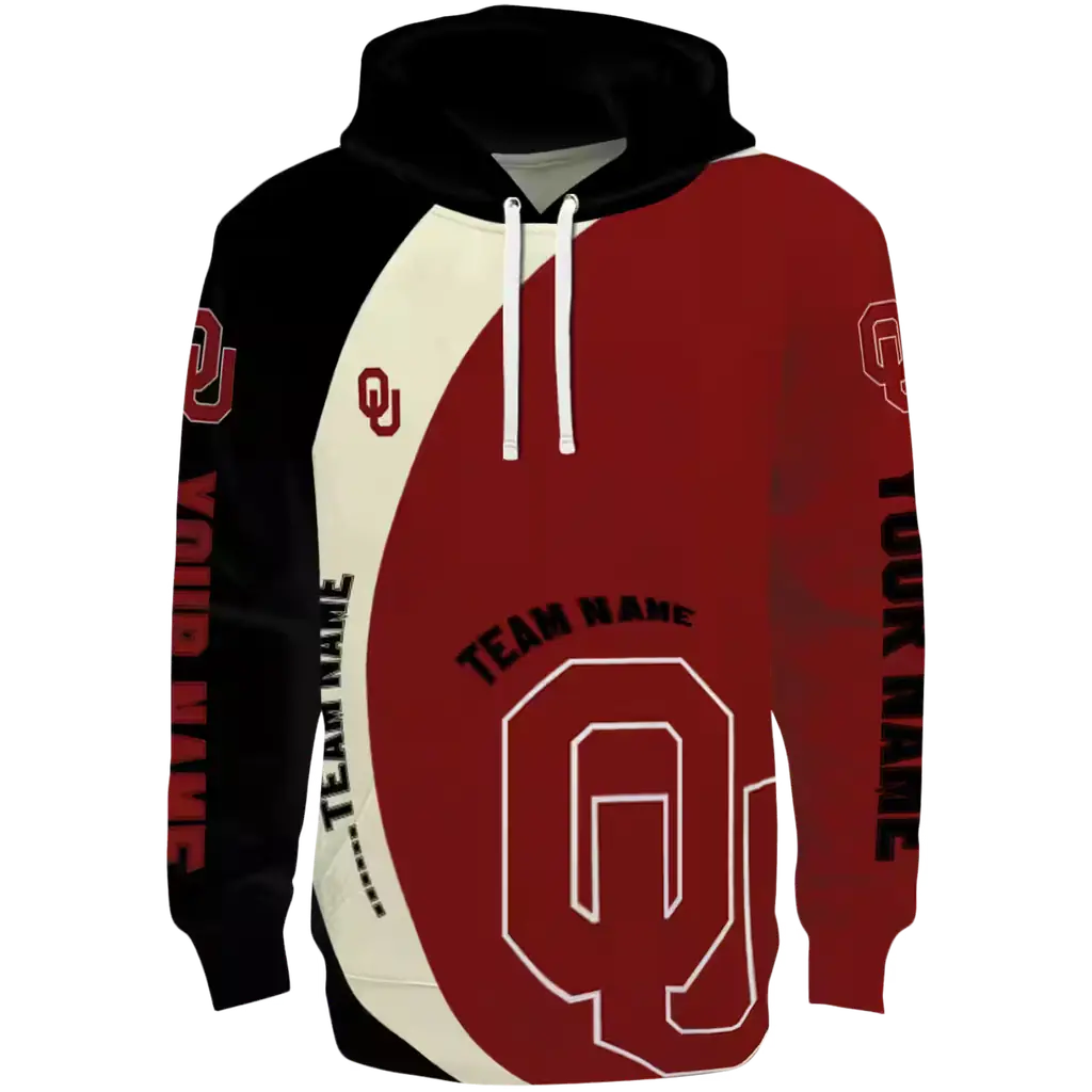 personalized oklahoma sooners minimalist design crimson black hoodie best selling personalized oklahoma sooners minimalist design crimson black hoodie best selling