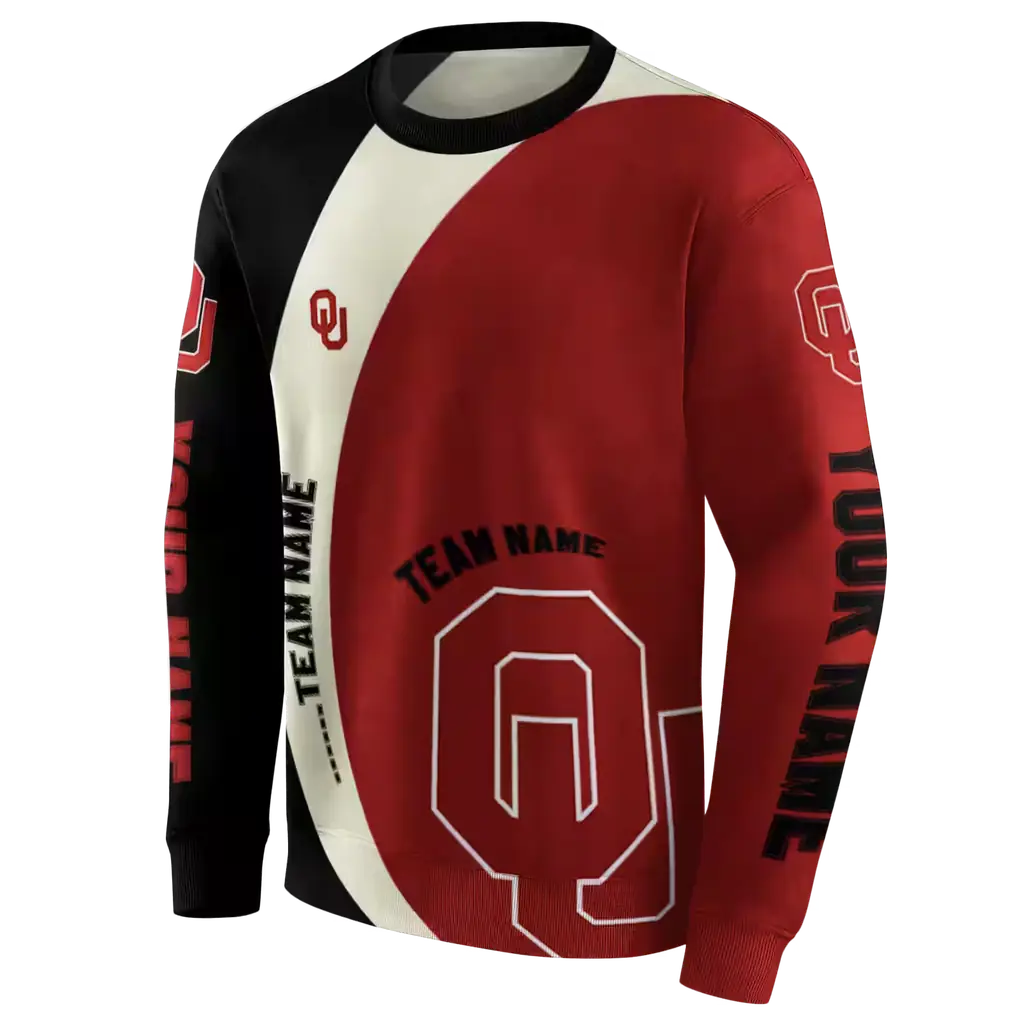 personalized oklahoma sooners minimalist design crimson black hoodie new arrival personalized oklahoma sooners minimalist design crimson black hoodie new arrival