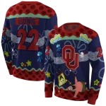 personalized oklahoma sooners spongebob patrick star crimson navy hoodie best selling
