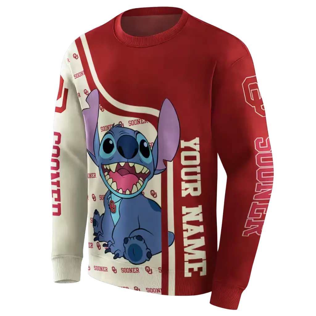 personalized oklahoma sooners stitch crimson hoodie new arrival personalized oklahoma sooners stitch crimson hoodie new arrival