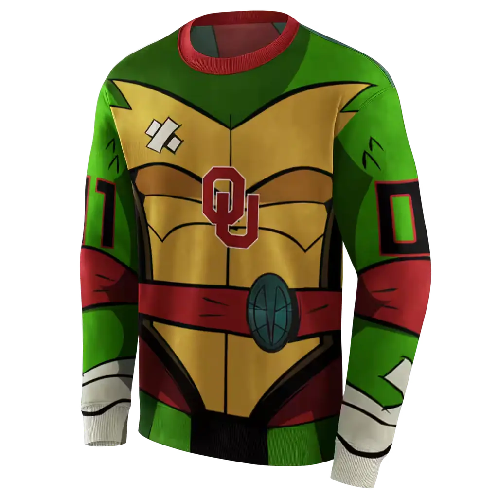 personalized oklahoma sooners superhero armor crimson green hoodie new arrival personalized oklahoma sooners superhero armor crimson green hoodie new arrival
