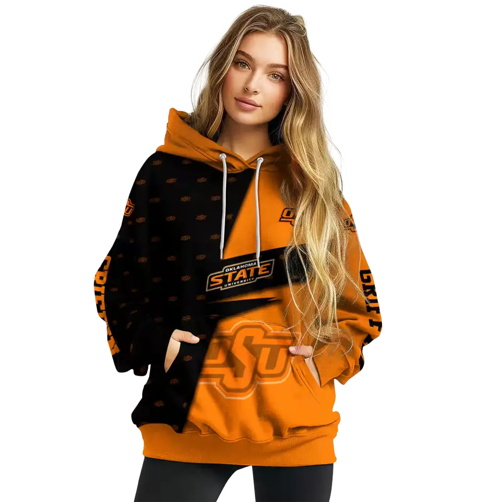 personalized oklahoma state cowboys abstract shape orange hoodie high quality personalized oklahoma state cowboys abstract shape orange hoodie high quality