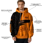 personalized oklahoma state cowboys abstract shape orange hoodie best selling
