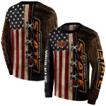 personalized oklahoma state cowboys american pride hoodie best selling