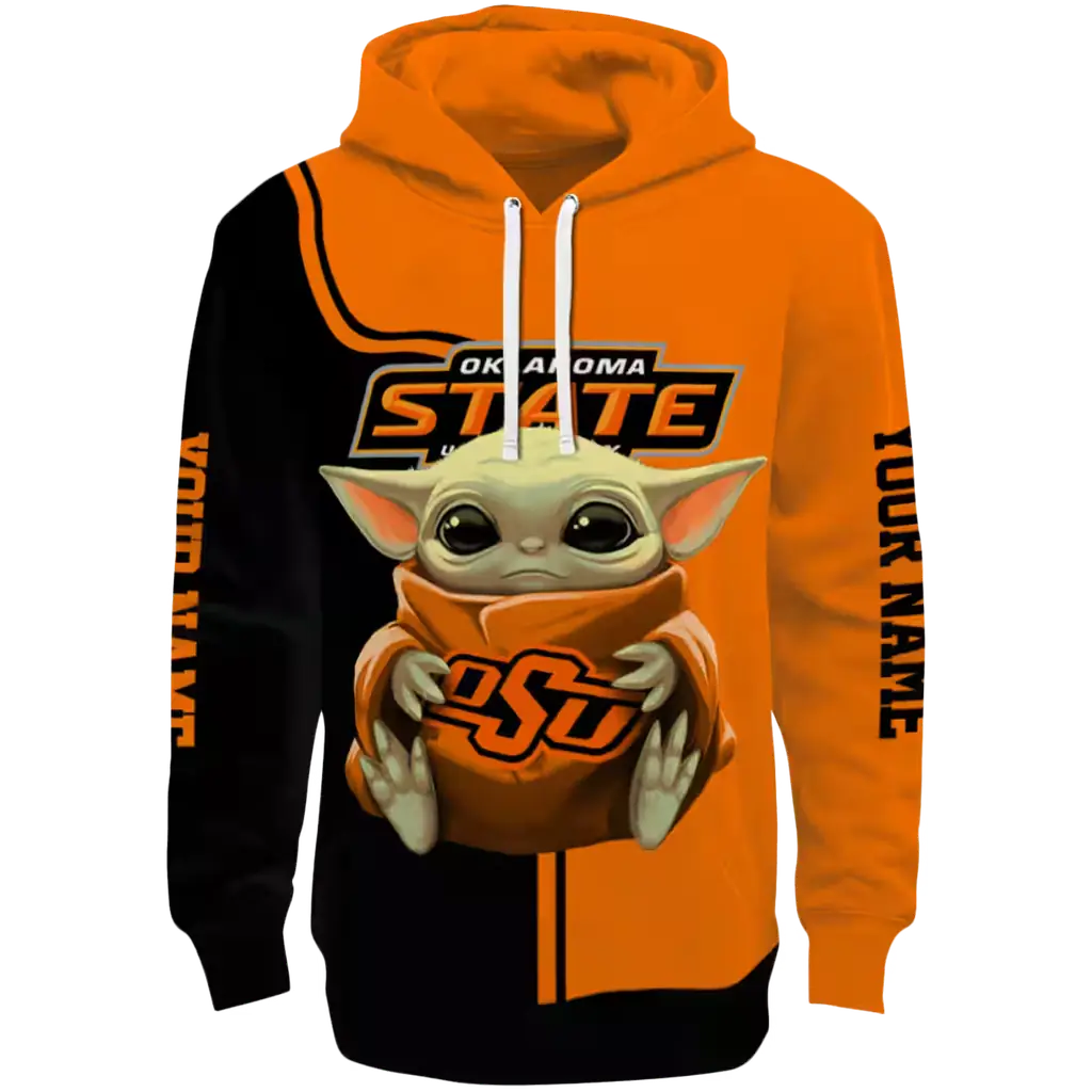 personalized oklahoma state cowboys baby yoda orange black hoodie best selling personalized oklahoma state cowboys baby yoda orange black hoodie best selling