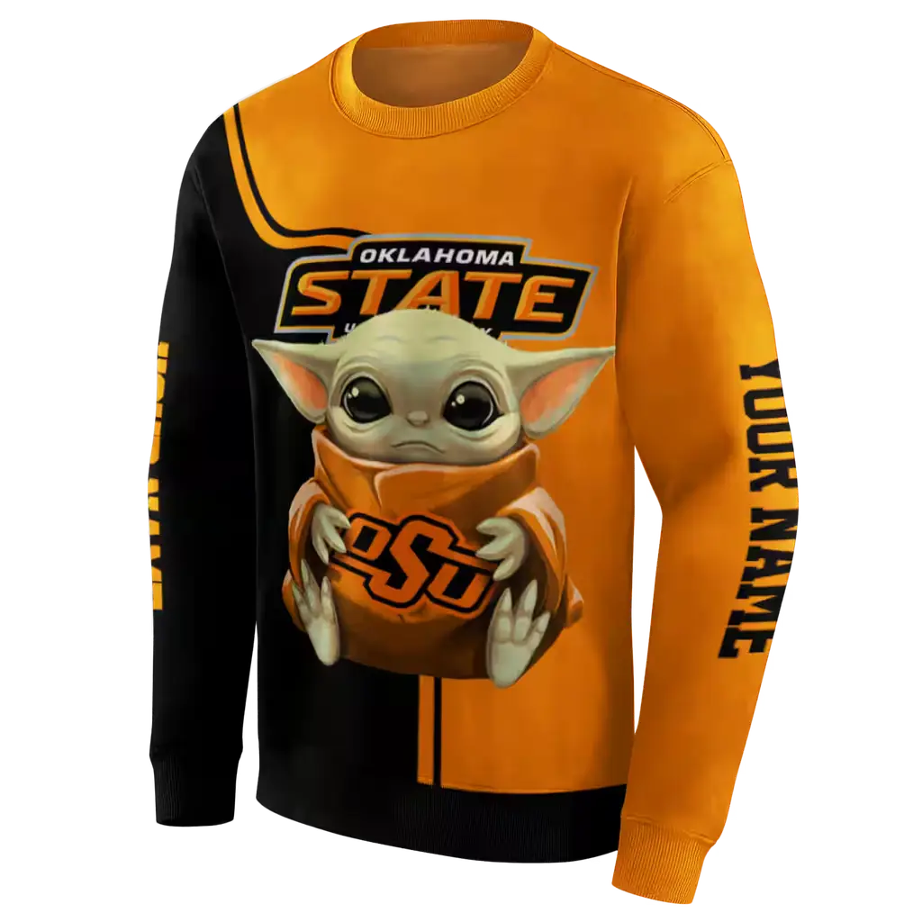 personalized oklahoma state cowboys baby yoda orange black hoodie new arrival personalized oklahoma state cowboys baby yoda orange black hoodie new arrival