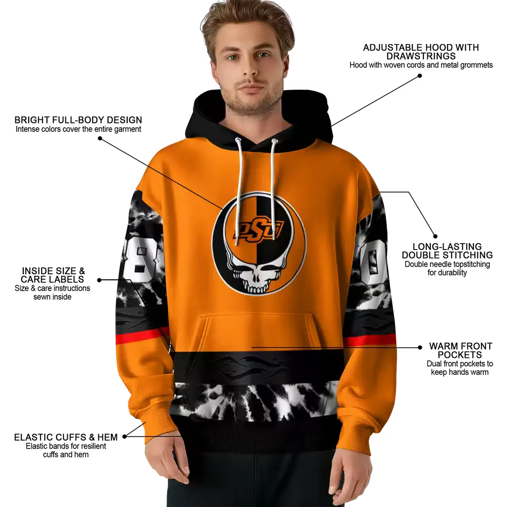 personalized oklahoma state cowboys grateful vibes orange hoodie latest model personalized oklahoma state cowboys grateful vibes orange hoodie latest model