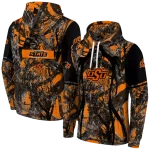 personalized oklahoma state cowboys hunting theme orange black hoodie best selling