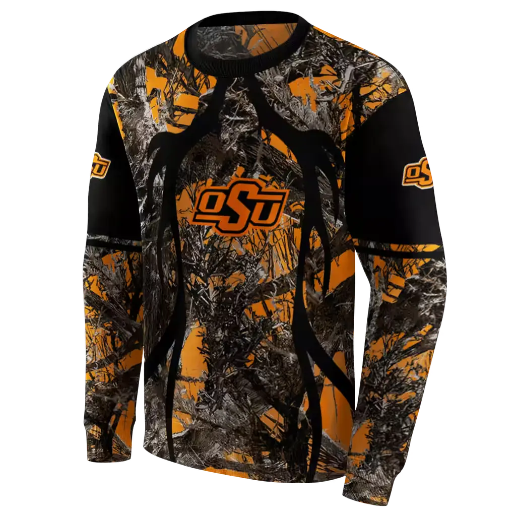 personalized oklahoma state cowboys hunting theme orange black hoodie new arrival personalized oklahoma state cowboys hunting theme orange black hoodie new arrival