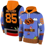 personalized oklahoma state cowboys mario blue black hoodie best selling