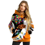 personalized oklahoma state cowboys puzzle pieces orange hoodie best selling