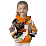 personalized oklahoma state cowboys puzzle pieces orange hoodie best selling
