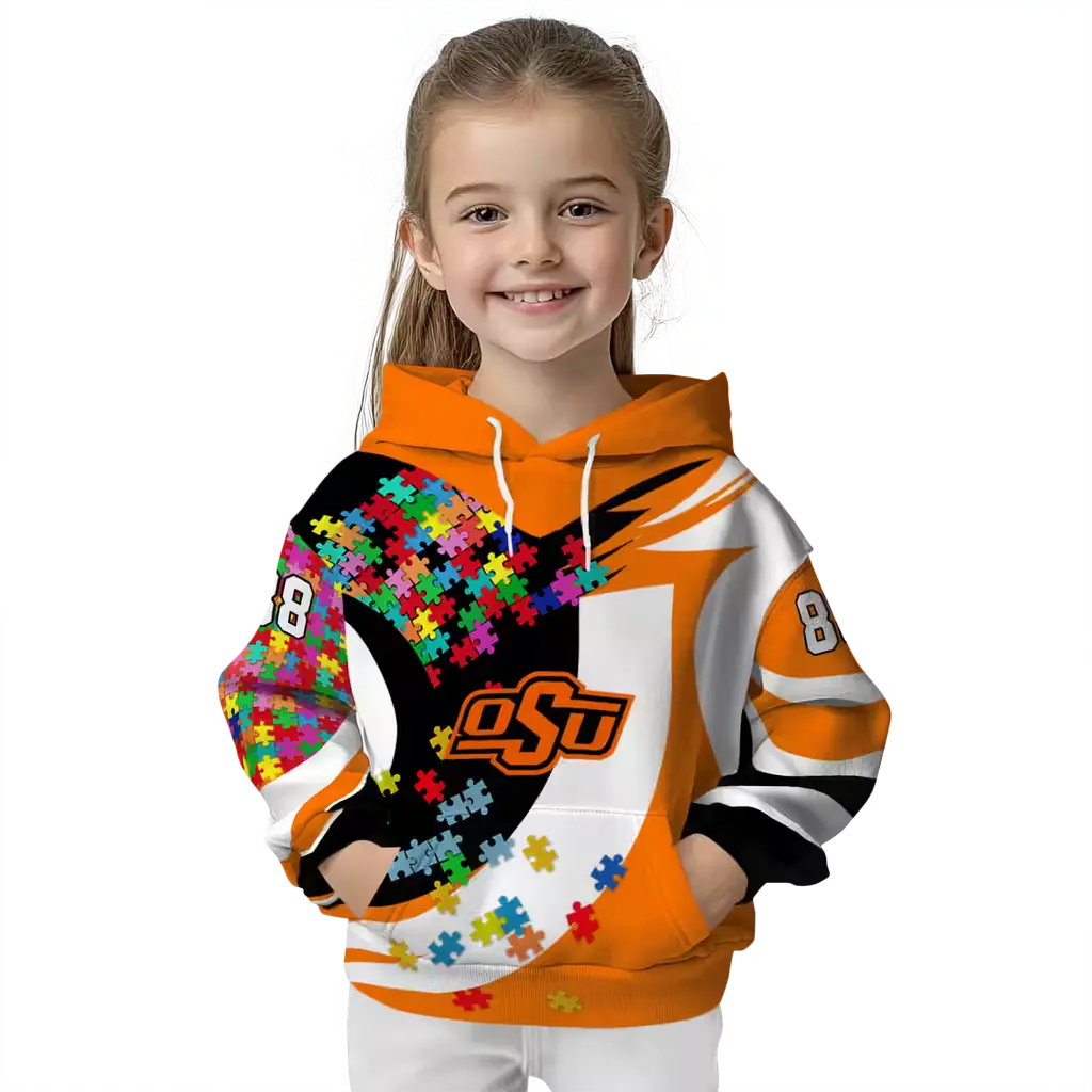personalized oklahoma state cowboys puzzle pieces orange hoodie top rated personalized oklahoma state cowboys puzzle pieces orange hoodie top rated