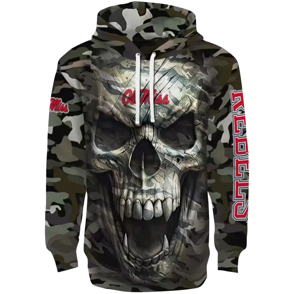 personalized ole miss rebels camo skull hoodie best selling personalized ole miss rebels camo skull hoodie best selling