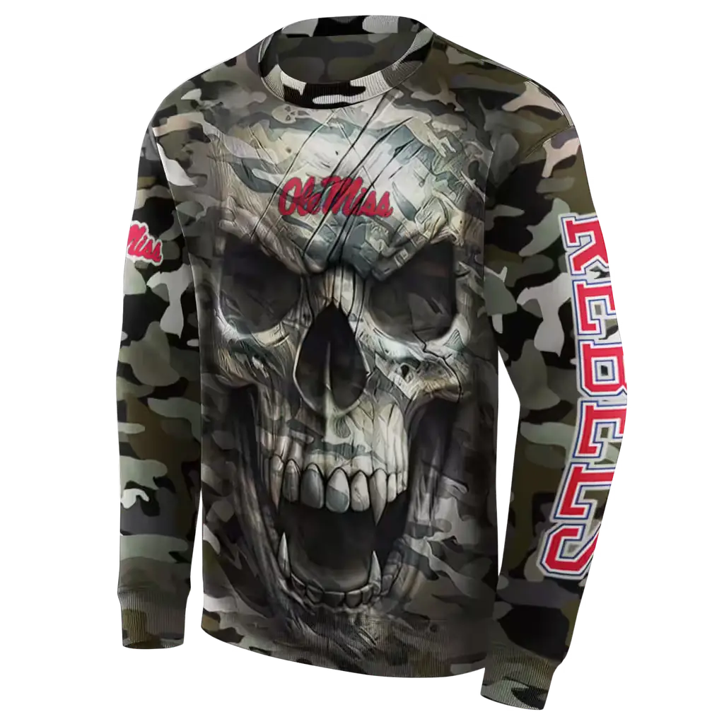personalized ole miss rebels camo skull hoodie new arrival personalized ole miss rebels camo skull hoodie new arrival