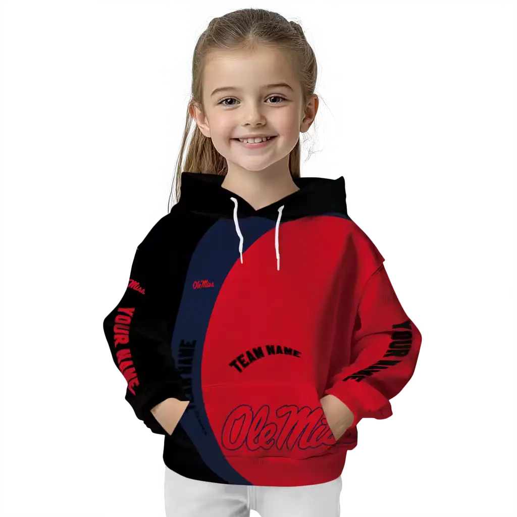 personalized ole miss rebels minimalist design red black hoodie top rated personalized ole miss rebels minimalist design red black hoodie top rated