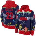 personalized ole miss rebels spongebob patrick star red navy hoodie best selling