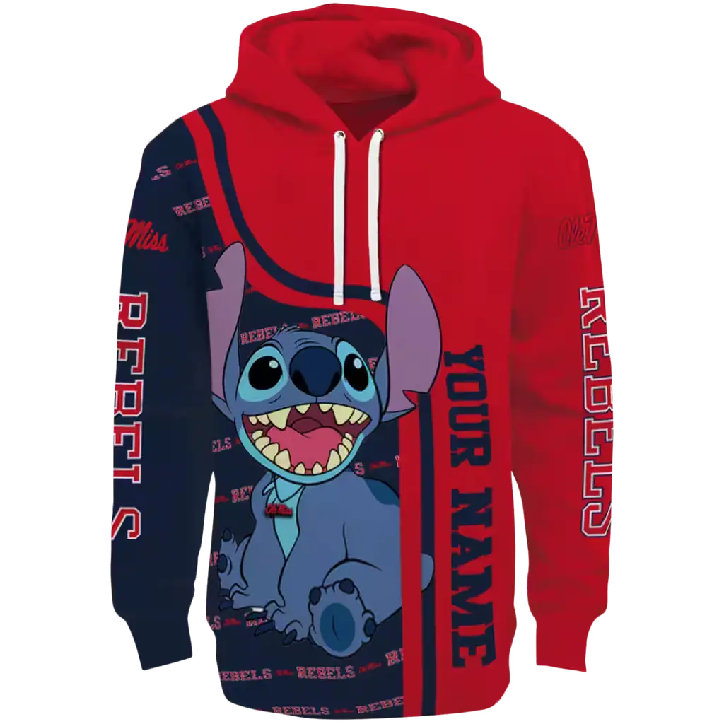 personalized ole miss rebels stitch red hoodie best selling personalized ole miss rebels stitch red hoodie best selling