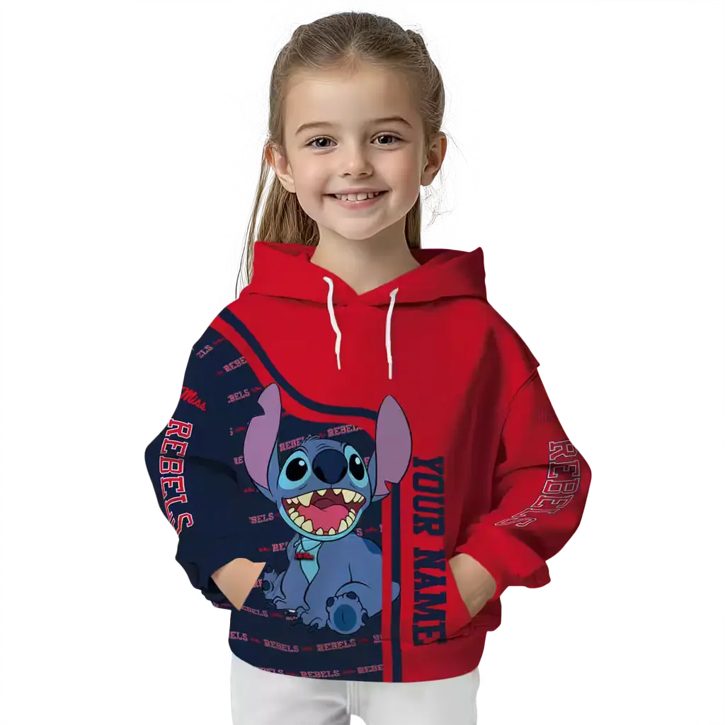 personalized ole miss rebels stitch red hoodie top rated personalized ole miss rebels stitch red hoodie top rated