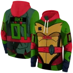 personalized ole miss rebels superhero armor red green hoodie best selling