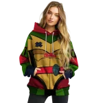 personalized ole miss rebels superhero armor red green hoodie best selling