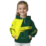 personalized oregon ducks abstract shape green hoodie best selling