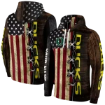 personalized oregon ducks american pride hoodie best selling