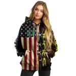 personalized oregon ducks american pride hoodie best selling