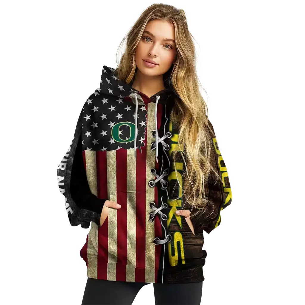 personalized oregon ducks american pride hoodie high quality personalized oregon ducks american pride hoodie high quality