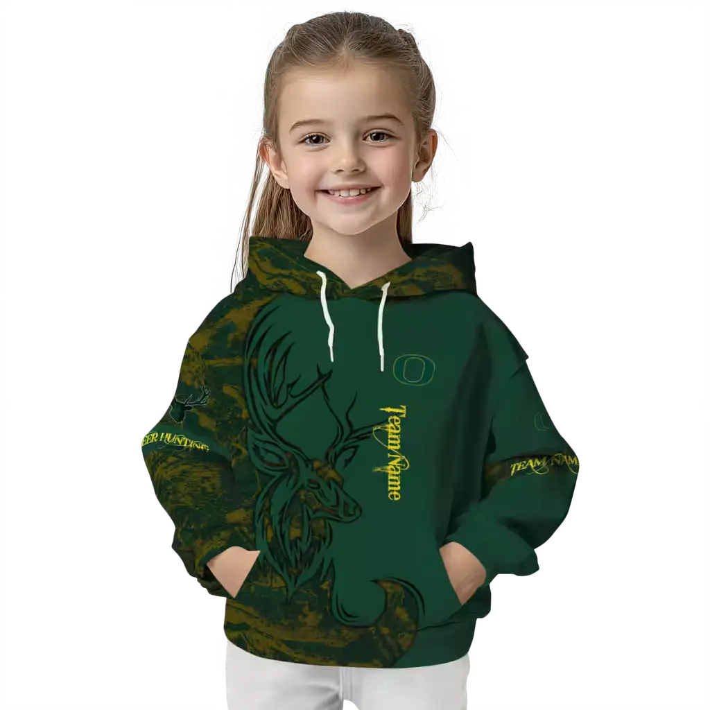 personalized oregon ducks deer silhouette green hoodie top rated personalized oregon ducks deer silhouette green hoodie top rated