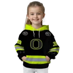 personalized oregon ducks safety motif black neon green hoodie best selling