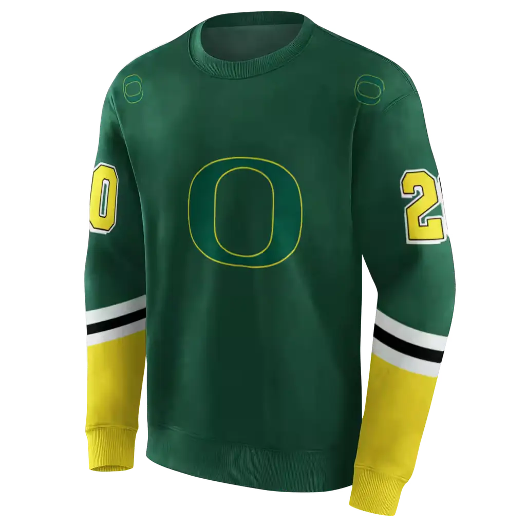 personalized oregon ducks striped sleeves green hoodie new arrival personalized oregon ducks striped sleeves green hoodie new arrival