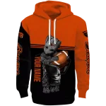 personalized oregon state beavers baby groot orange black hoodie best selling