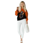 personalized oregon state beavers baby groot orange black hoodie best selling