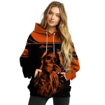 personalized oregon state beavers grim reaper orange black hoodie best selling