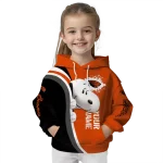 personalized oregon state beavers peeking snoopy orange hoodie best selling