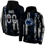 personalized penn state nittany lions distressed flag blue black hoodie best selling