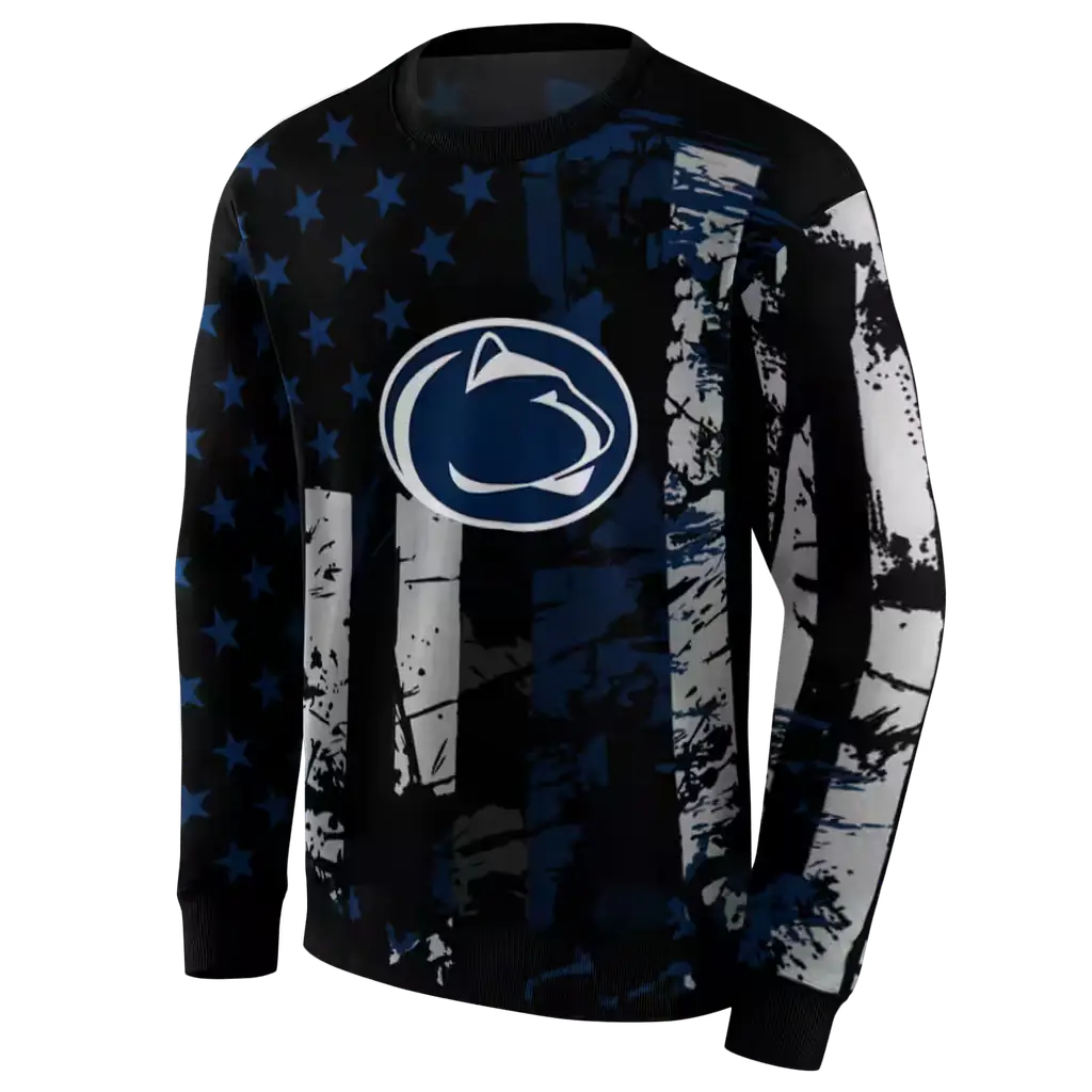 personalized penn state nittany lions distressed flag blue black hoodie new arrival personalized penn state nittany lions distressed flag blue black hoodie new arrival