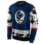 personalized penn state nittany lions grateful vibes blue hoodie best selling