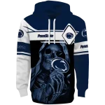 personalized penn state nittany lions grim reaper blue black hoodie best selling