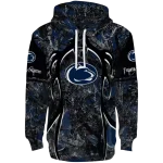 personalized penn state nittany lions hunting theme blue black hoodie best selling