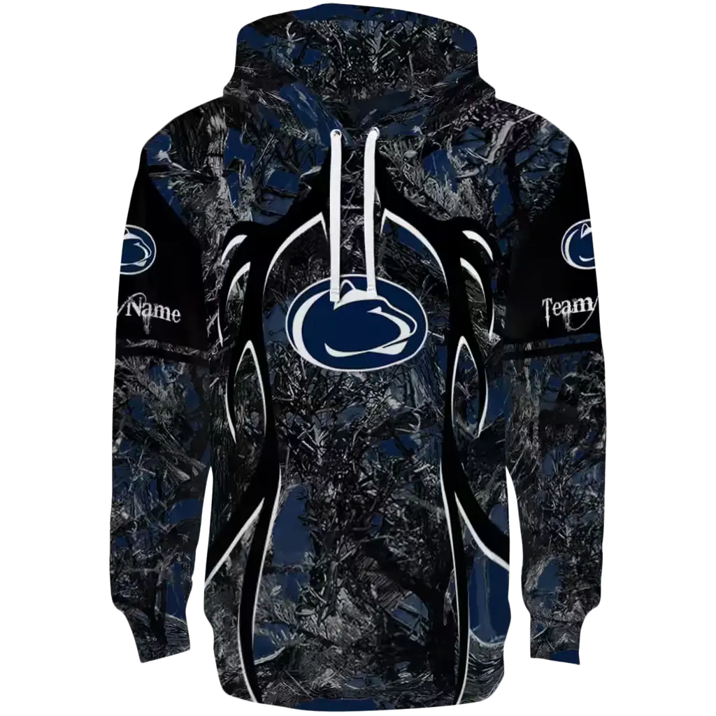 personalized penn state nittany lions hunting theme blue black hoodie best selling personalized penn state nittany lions hunting theme blue black hoodie best selling