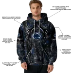 personalized penn state nittany lions hunting theme blue black hoodie best selling
