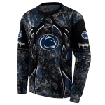 personalized penn state nittany lions hunting theme blue black hoodie best selling