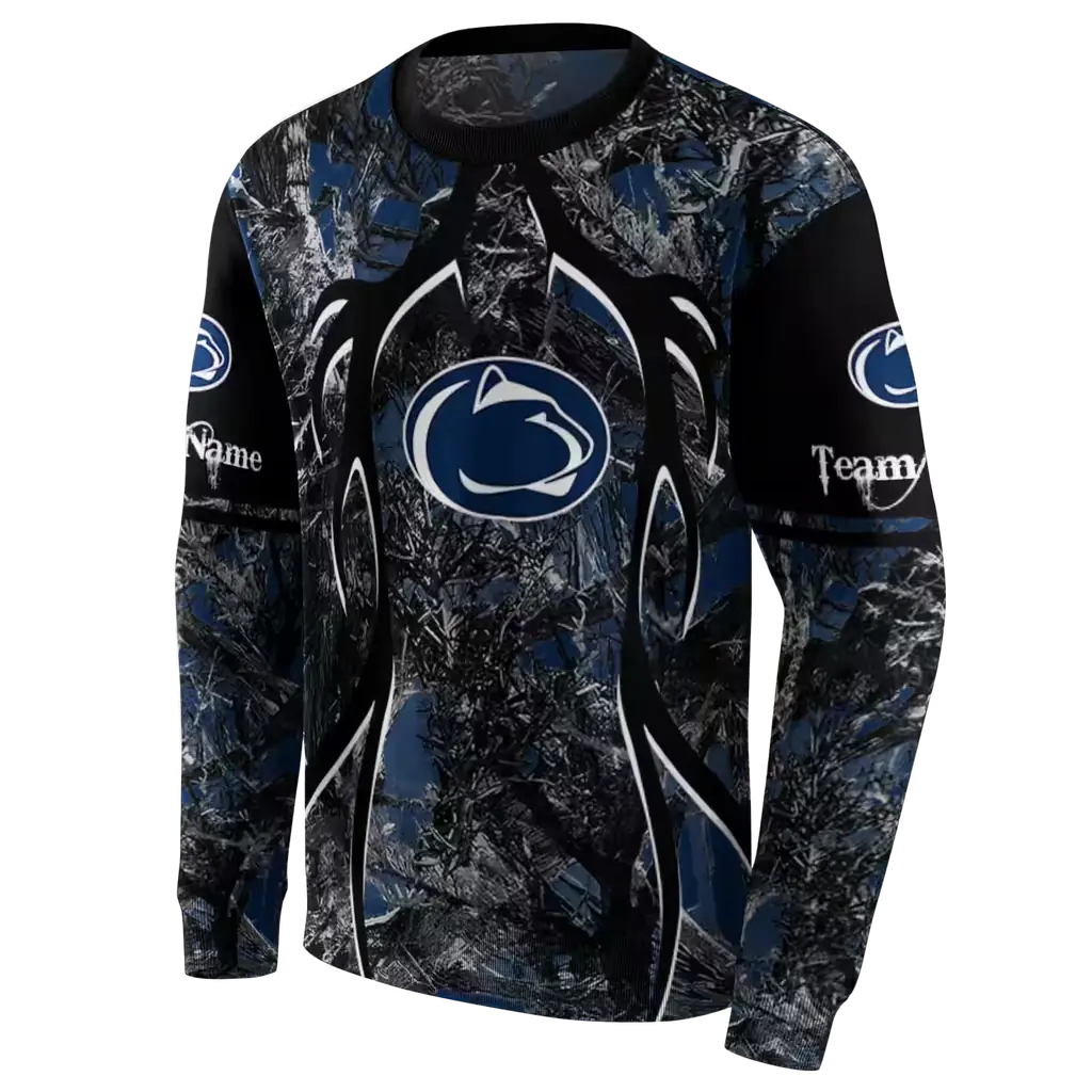 personalized penn state nittany lions hunting theme blue black hoodie new arrival personalized penn state nittany lions hunting theme blue black hoodie new arrival