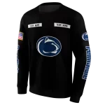 personalized penn state nittany lions punisher skull black hoodie best selling