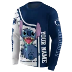 personalized penn state nittany lions stitch blue hoodie best selling