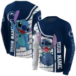 personalized penn state nittany lions stitch blue hoodie best selling